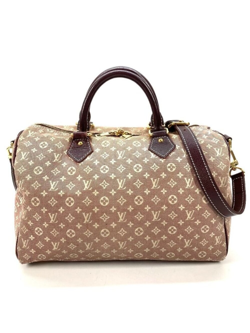 Louis Vuitton Handbag Speedy Bandouliere 30 Monogram Idylle Sepia Brown